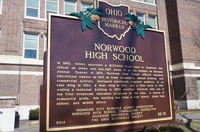 Norwood High School Historical Marker